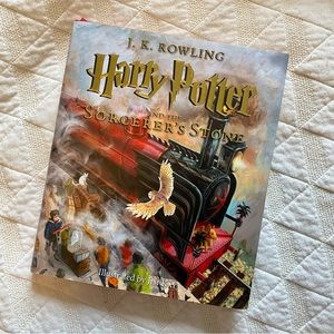 Illustrated Hardcover Harry Potter and the Sorcerer’s Stone